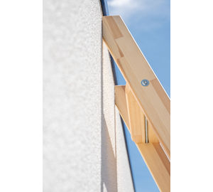 Stufen-Anlegeleiter Holz | © MUNK GmbH