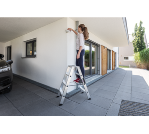 Stehleiter im Einsatz | © MUNK GmbH