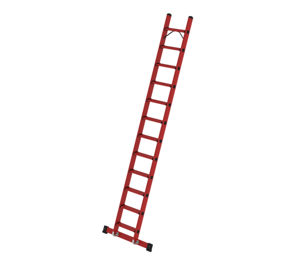 Stufen-Anlegeleiter GFK mit Traverse | © MUNK GmbH