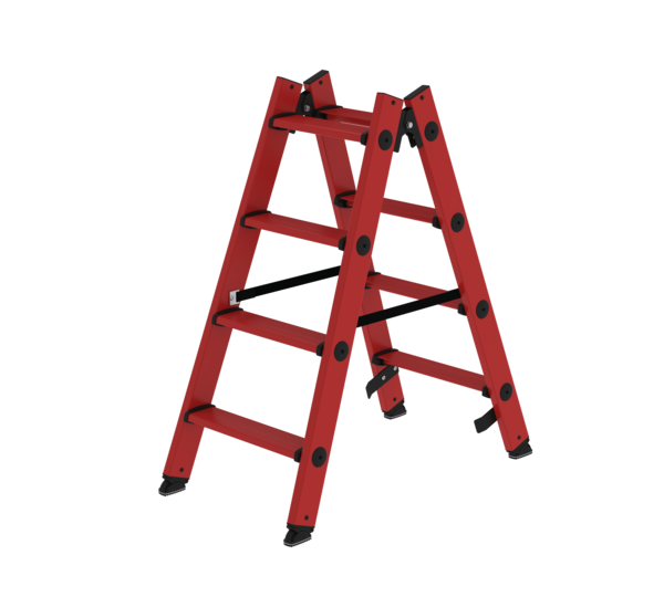 Stufen-Stehleiter GFK beids., 2x4 St. | © MUNK GmbH