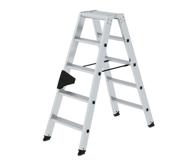 Stufen-Stehleiter beidseitig begehbar , 2x5 Stufen | © MUNK GmbH