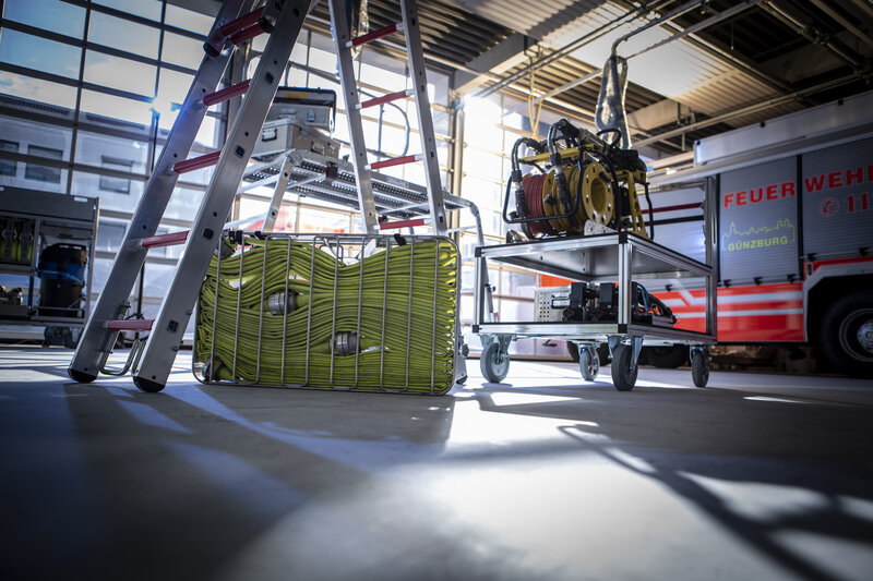 Rescue equipment in the fire station | © MUNK GmbH